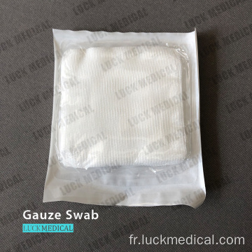 Bandage de tampon de gaze stérile